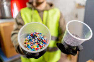 recycling plastic